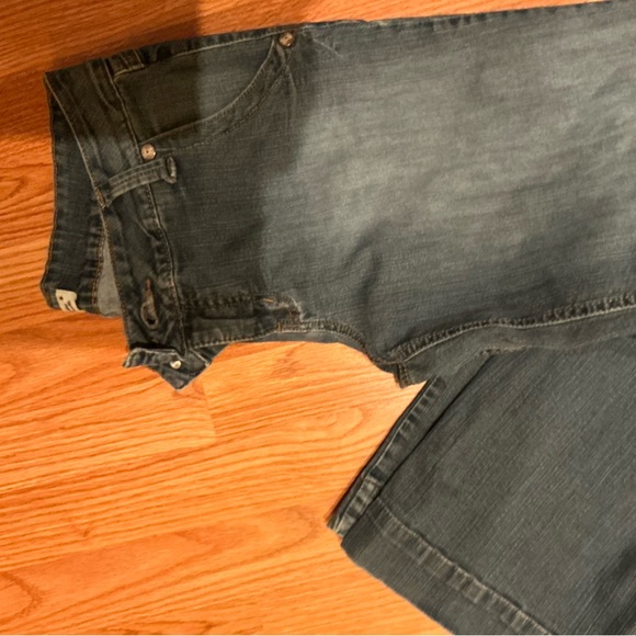 LEI Women's Blue Flare Jeans - Picture 2 of 6